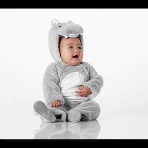Pottery Barn baby hippo outfit for 6-12 months